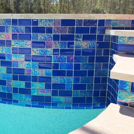 ROYAL BLUE MIXED (GT8M4896B9) artistry in mosaics