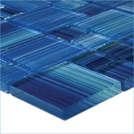 CARIBBEAN BLUE MIXED (GW8M2348B11) by Custom Mosaics