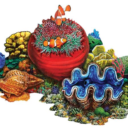 Coral Reef B 21″x15″ by Custom Mosaics