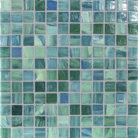 Shibui 1 x 1 Mosaic / Color – Turquoise Natural