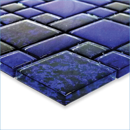 COBALT BLACK MIXED NF6MXB22 by Artistry in Mosaics