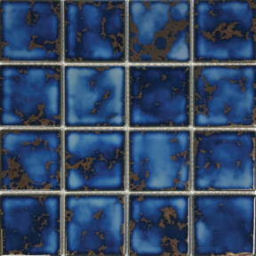 Terra BluePorcelain 3×3 Mosaic 12×12 Sheet