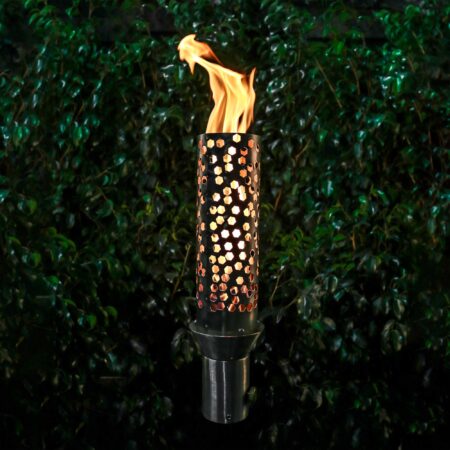 HONEYCOMB FIRE TORCH STAINLESS STEEL GAS TORCH