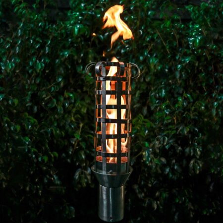 BOX WEAVE FIRE TORCH STAINLESS STEEL GAS TORCH