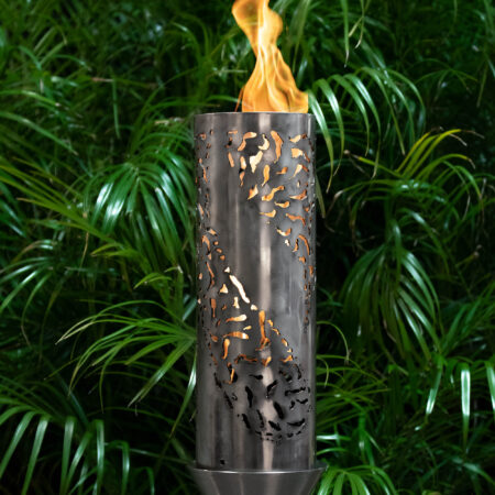 TIKI  FIRE TORCH STAINLESS STEEL