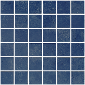 Blue 2×2 Mosaic 12×12 Sheet
