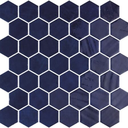 Glass Pool Tiles - Hexagon - POOLS & SURFACES DISTRIBUTOR