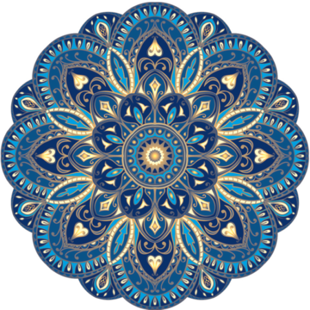 Joyful Soul Mandala by Custom Mosaics