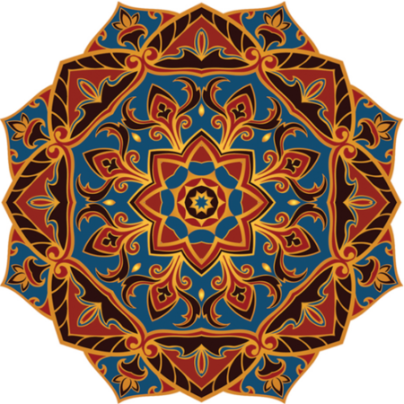 Mystic Voyage Mandala by Custom Mosaics