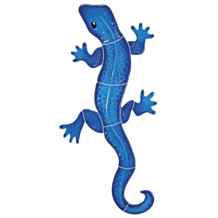 Gecko blue by Artistry in Mosaics