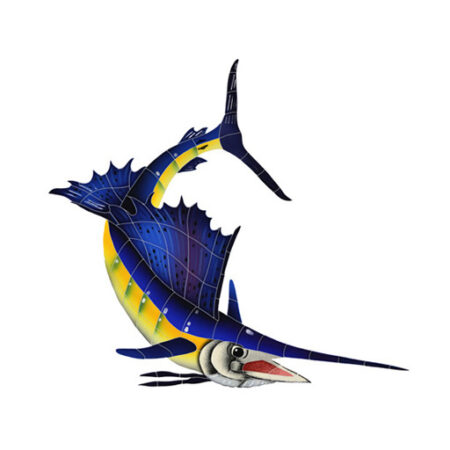 Sailfish right by Artistry in Mosaics