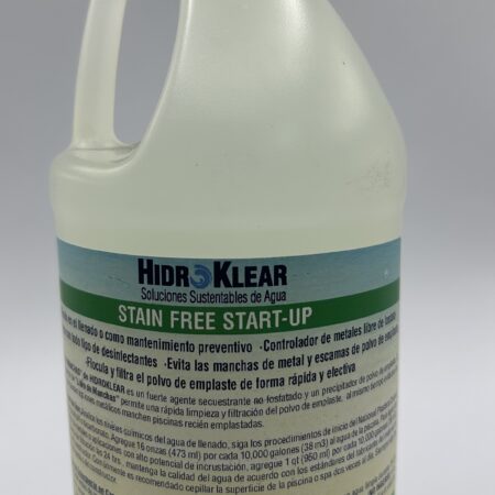 STAIN FREE STARTUP BY HIDROKLEAR  1/2 GAL