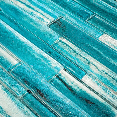 Aquamarine coastal sands by Artistry in Mosaics - Image 2