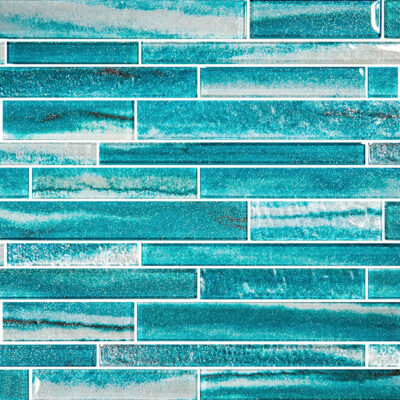 Aquamarine coastal sands by Artistry in Mosaics