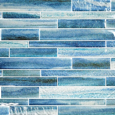 TIdal Blue coastal sands by Artistry in Mosaics CS8LB14